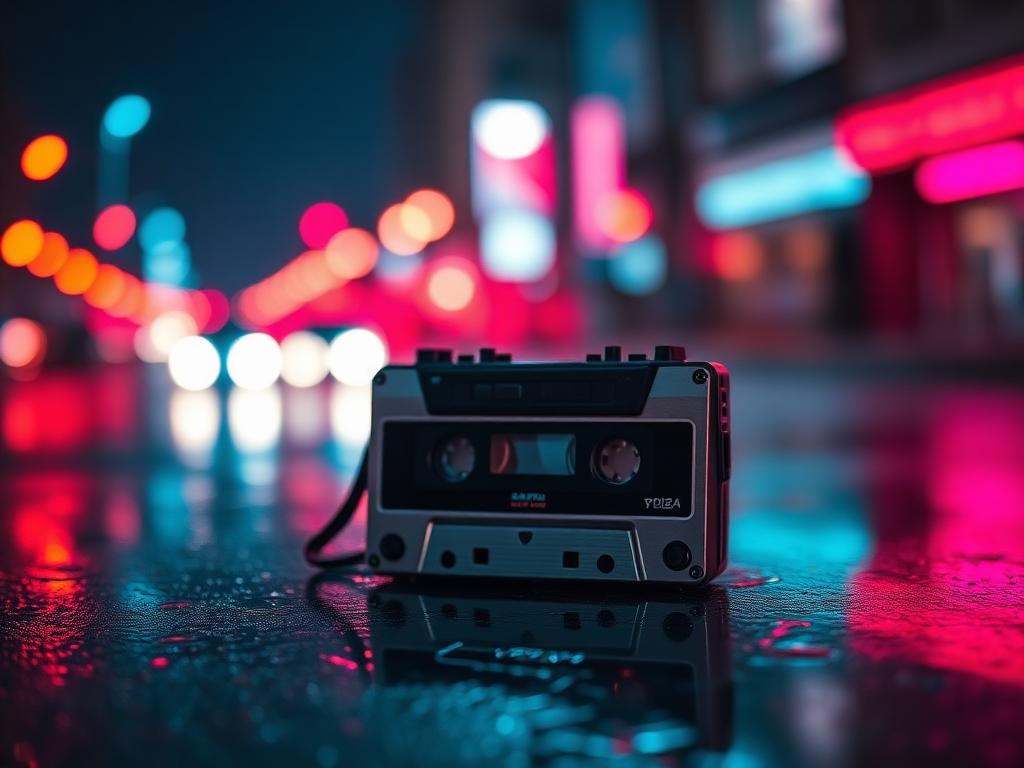 Cassette dreams, city lights.